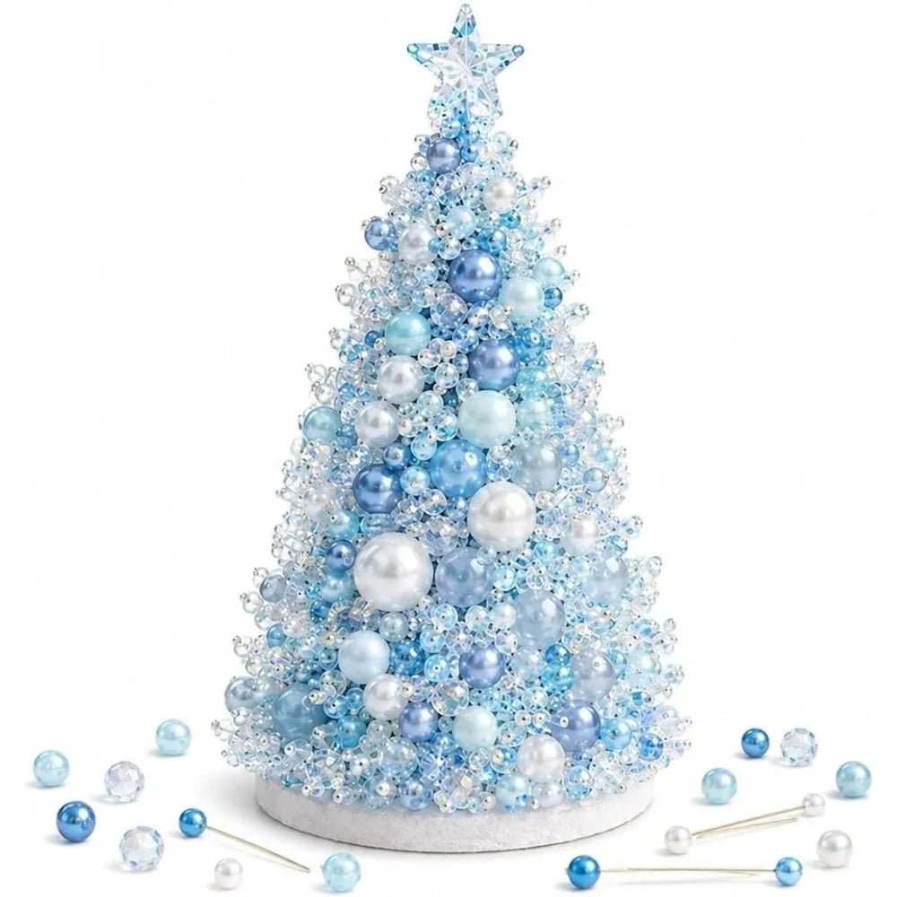 Kit de Árbol de Navidad de Cuentas para Montar de Sobremesa - AANHORA-SHOPPING