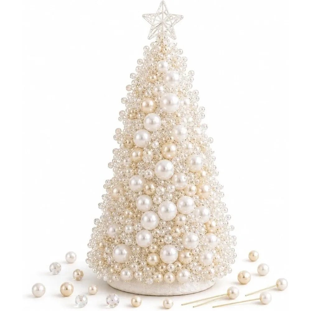 Kit de Árbol de Navidad de Cuentas para Montar de Sobremesa - AANHORA-SHOPPING