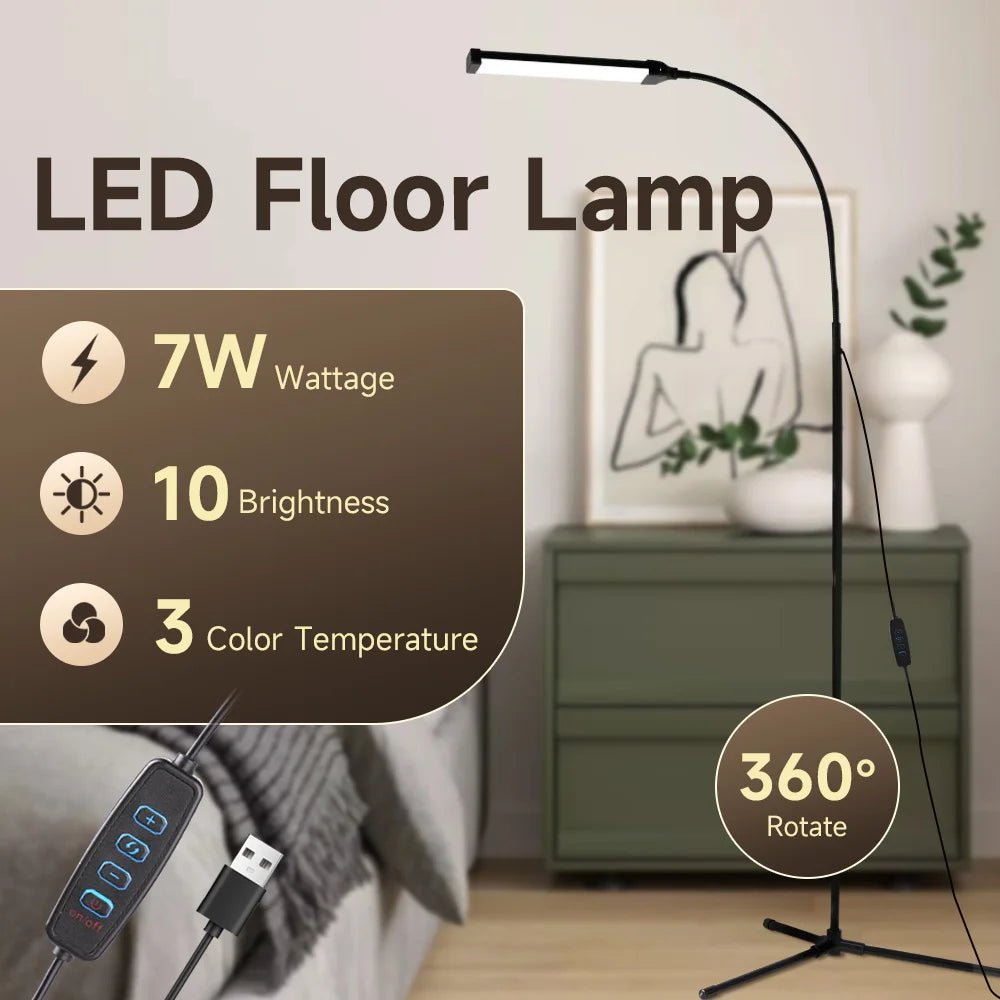 Lámpara de Pie LED de Esquina RGB con App y Modo Música - AANHORA-SHOPPING