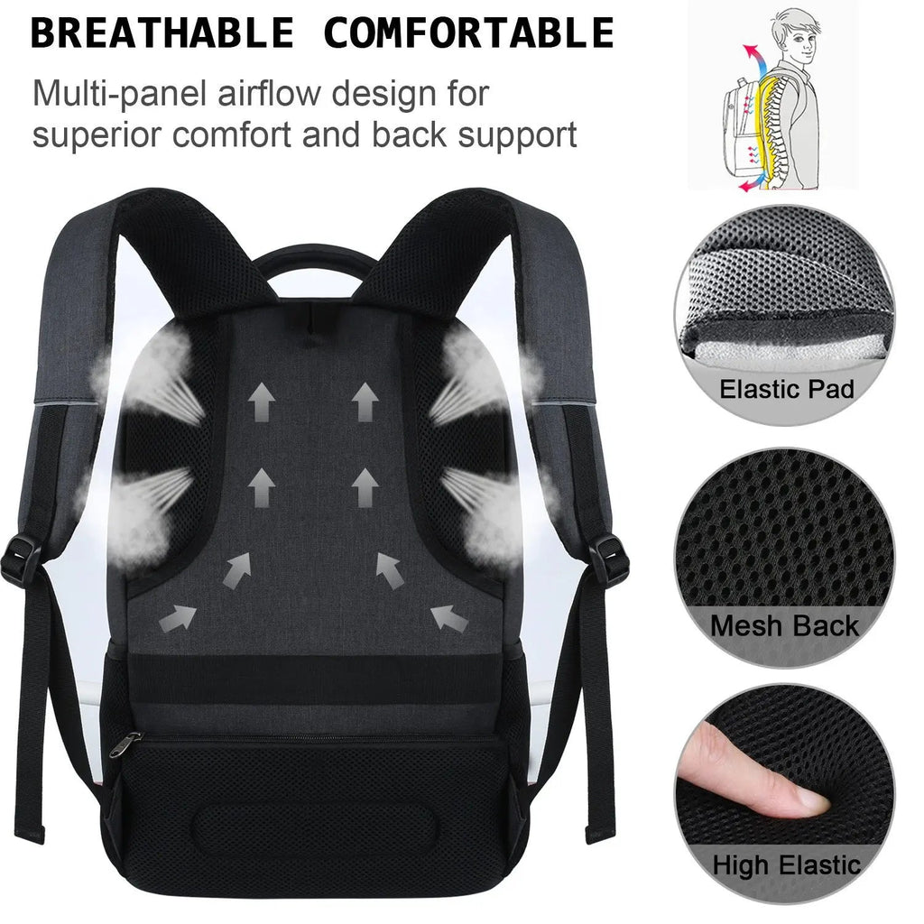 Mochila de viaje impermeable para portátil y cámara - AANHORA-SHOPPING