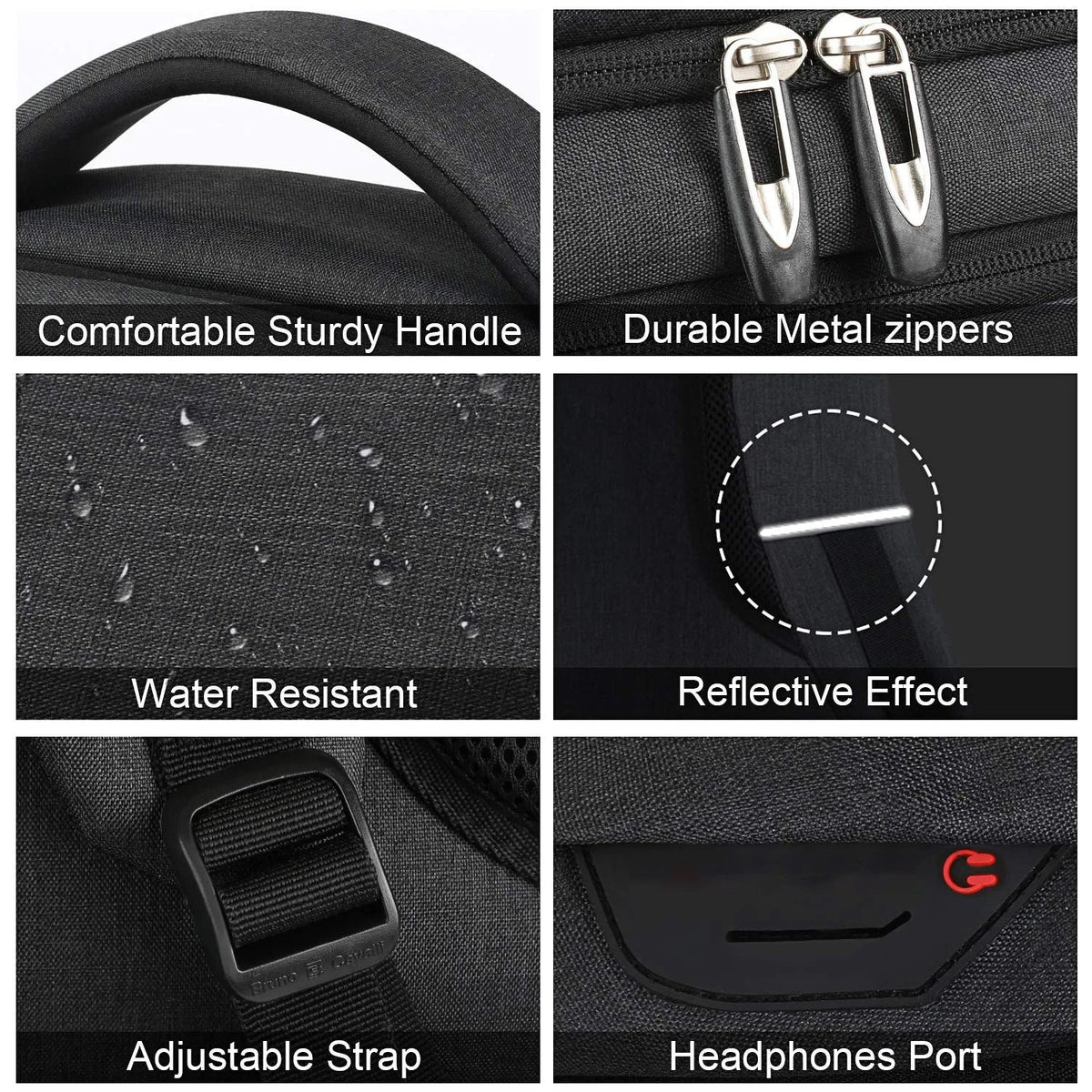 Mochila de viaje impermeable para portátil y cámara - AANHORA-SHOPPING