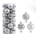 Pack de 24 Bolas de Navidad de 3 cm para Árbol - AANHORA-SHOPPING