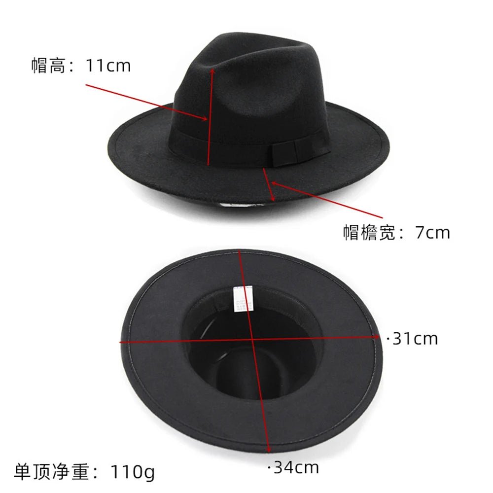 Sombrero fedora de cosplay estilo Michael Jackson - AANHORA-SHOPPING