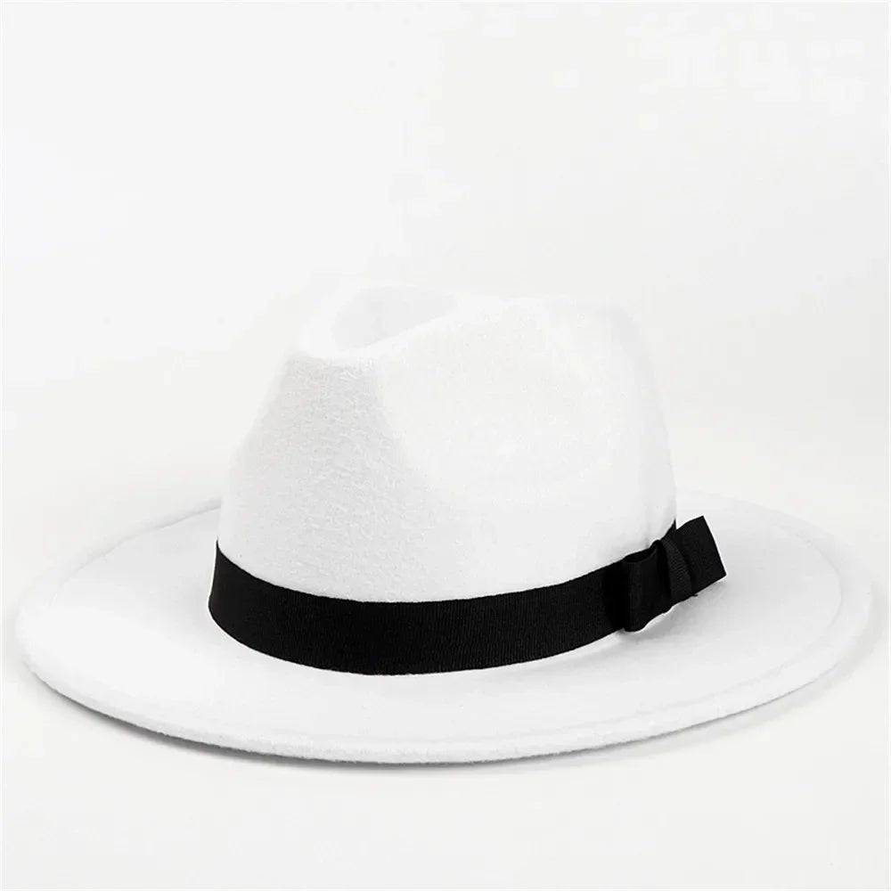 Sombrero Fedora Estilo Michael Jackson, Gorra Retro de Jazz - AANHORA-SHOPPING