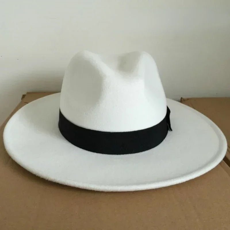 Sombrero Fedora Estilo Michael Jackson, Gorra Retro de Jazz - AANHORA-SHOPPING